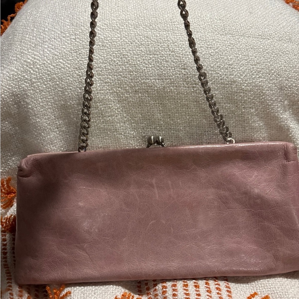 HOBO Elegant Pink Clutch Bag